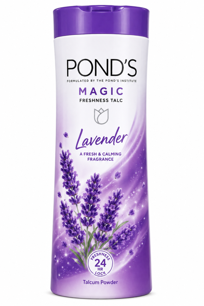 Ponds Magic Lavender Talc